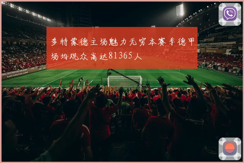 多特蒙德主场魅力无穷本赛季德甲场均观众高达81365人